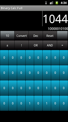 Binary Calc Lite Converter