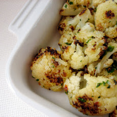 Spicy Roasted Cauliflower with Lemon