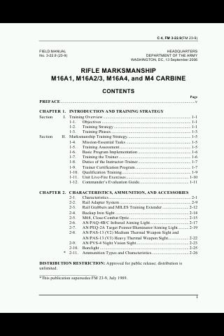 US Army M16A1 Marksmanship