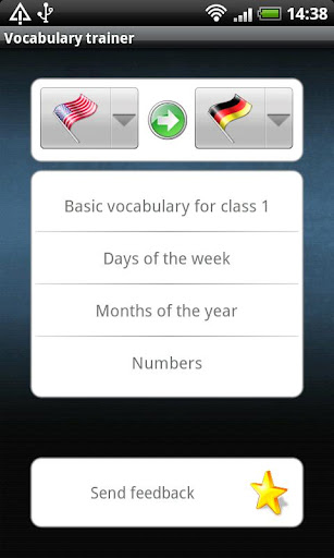 Vocabulary trainer