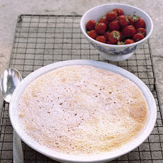 Strawberry Sponge Pudding