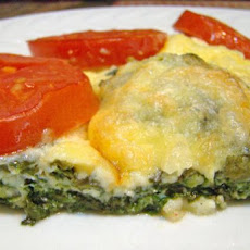 Cheesy Veggie Omelette