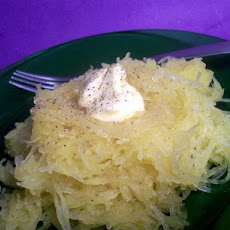 Kittencal's Simple Spaghetti Squash (Vegetarian)