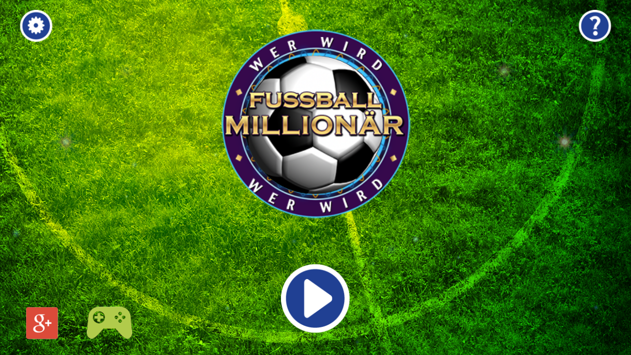 Android application Fussball Millionär 2014 screenshort