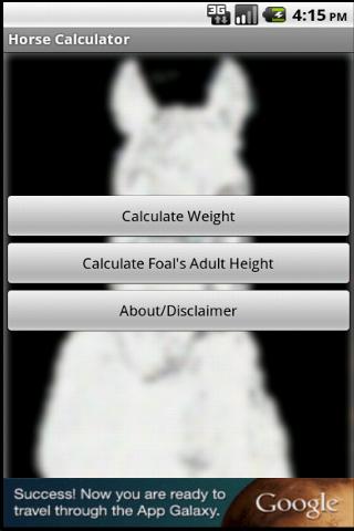 Horse Weight Height Calculator