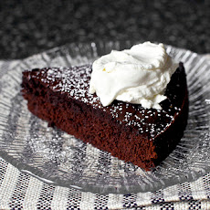 Red Wine Chocolate Cake with Whipped Mascarpone
