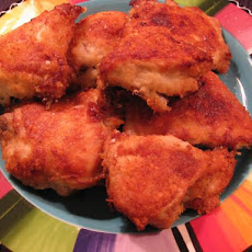 Tater-dipped Oven Fried Chicken