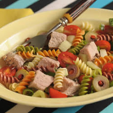 Wacky Mac®, Pork and Tomato Salad with Chile Vinaigrette Dressing