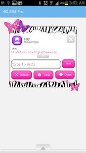 How to download GO SMS - Butterfly Cuties 5 patch 1.1 apk for pc