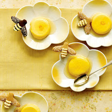 Honey-Saffron Panna Cottas