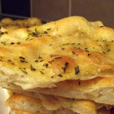 Pizza Bianca with Rosemary and Sea Salt