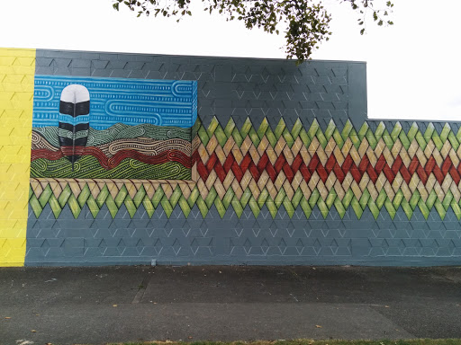 Feather Mural