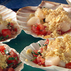 Scallops on the Half Shell
