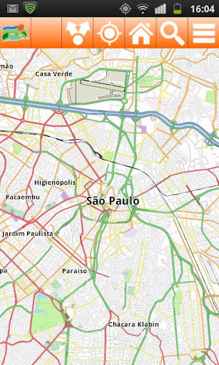 【免費旅遊App】Sao Paulo Offline mappa Map-APP點子