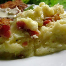 Cheesy Mashed Potatoes With Caramelized Sage Butter