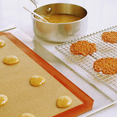 Orange Lace Cookies