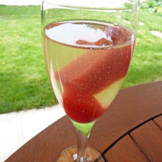 Fruit Rocks Au De Champagne- or Fruit in a Cube -Lmf