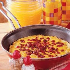 Bacon Potato Omelet