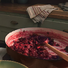 Cranberry-Orange Chutney with Cumin, Fennel, and Mustard seeds