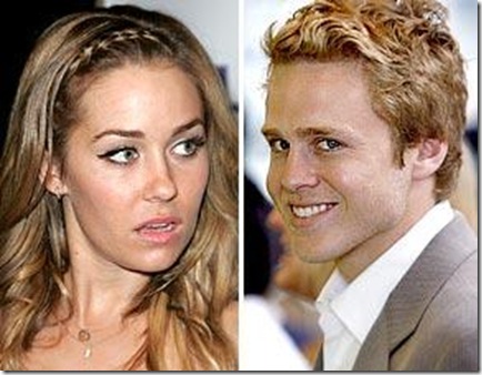 Spencer Pratt togehter with girlfriend, Lauren Conrad's enemy Heidi Montag 