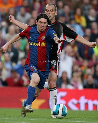 Barcelona footballer Lionel Andres Messi photo