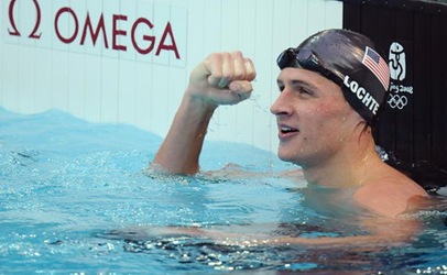 Ryan Lochte Won 200m Backstroke Gold Medal