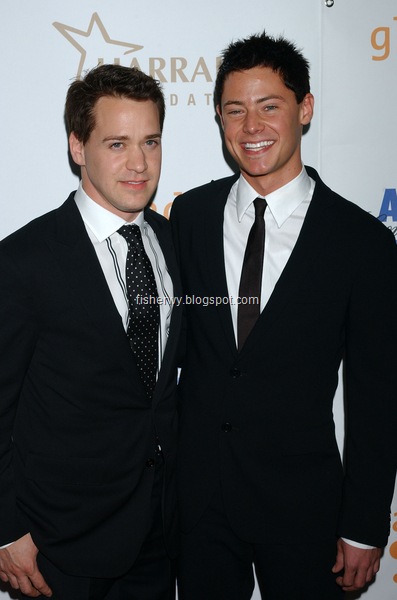 T.R. Knight(Grey's Anatomy) and lover arrive at the GLAAD MEDIA AWARDS  in  Hollywood, Ca. at the Kodak  Theater on April 26, 2008.              