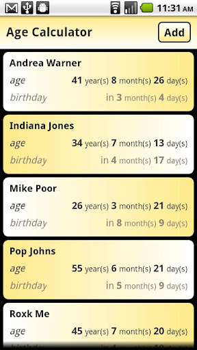 Age Calculator