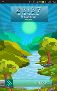 How to install Live Waterfall Theme Go Locker 1.8 mod apk for bluestacks