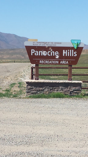 Panoche Hills Recreation Area Entrance Sign
