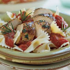 Farfalle With Herb-marinated Grilled Chicken