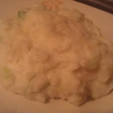 Mashed Potatoes With Creme Fraiche and Chives