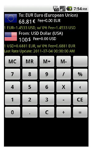 Currency Plus Calculator Donat