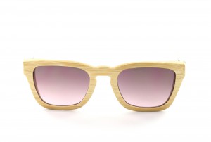 Gafas de sol de madera Woodys Barcelona Lady Marian (marrón, rojo)