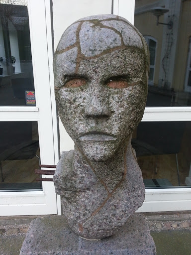 Sten Mand Skulptur