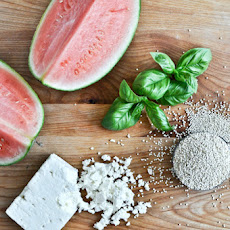 Watermelon Feta + Basil Quinoa