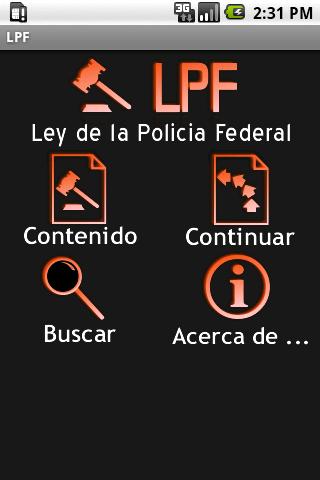 LPF – Ley de la Policia Federa