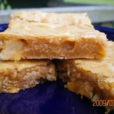 Butterscotch and Cashew Bars