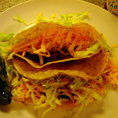 Crunchy Ground Beef Tacos