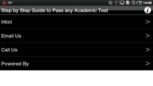 Academic Test and Exams