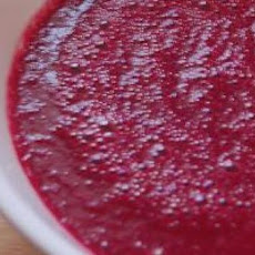 Chilled Beet, Orange and Dill Soup