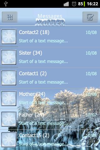 【免費個人化App】Winter theme Go SMS Pro-APP點子