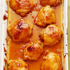 Apricot-Dijon-Glazed Chicken