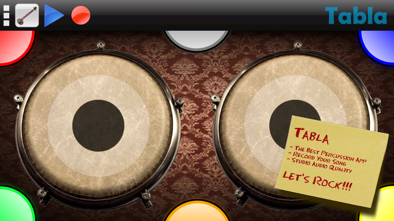 Android application Tabla: India's mystical drums screenshort