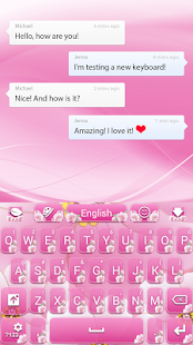 How to install Pink Flowers Keyboard 1.486 unlimited apk for laptop