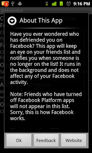 Defriended Ad-Free