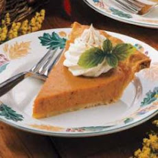 Mom's Pumpkin Pie