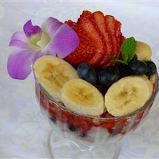 Summer Berry Parfait with Yogurt and Granola