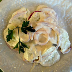 Cajun Cucumber and Onion Salad