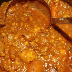 Pressure Cooker Beef Barley Vegetable Soup